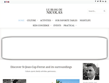Tablet Screenshot of concierge-royal-riviera.com